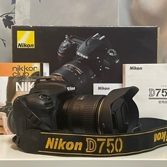Nikom D750 一眼レフカメラ