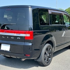 【㊗️ご成約🎊】《デリカ D:5 C2 M 96,800km台☆3列シート8人乗りのワゴン車☆少々難ありのためお安く投稿です！☆お仕事やスタッフの送迎等にも》両側スライドドア/KENWOOD地デジフルセグナビ/Bluetooth/バックモニター/ETC/ドライブレコーダー/18inchAW【予備検査付き】の画像