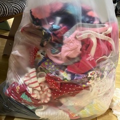 受け渡し者決定【無料】50-80ベビー女の子服まとめ売り　ブラン...