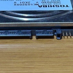 2.5インチSATA HDD 100GBの画像