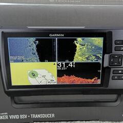 売切 魚探 美品 Garmin STRIKER VIVID 9S...