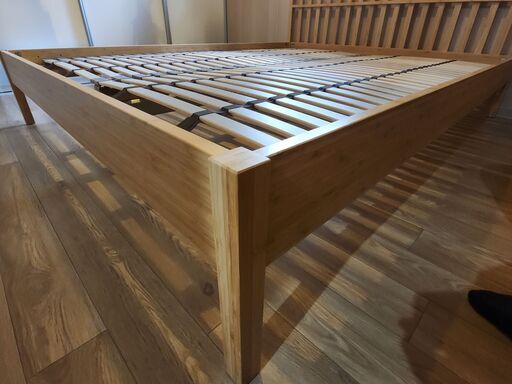 IKEA - 引き取り限定 中古 IKEA ベッド フレーム クイーン