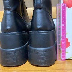 ブーツ 厚底 美品の画像