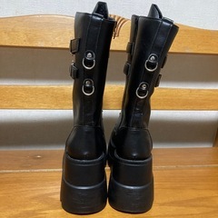 ブーツ 厚底 美品の画像