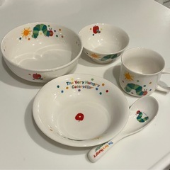 はらぺこあおむし　子供用食器セット 5点