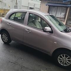 日産マーチ　4WD プッシュスタート　車検付き　距離94000キロの画像