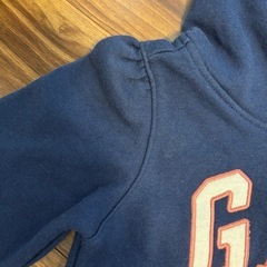#GAP#フード付きトレーナー#ネイビー#名前入り#新品未使用の画像