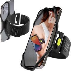 ほぼ新品 ランニング スマホ アームバンド 背面カメラ対応