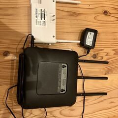 Wi-Fiルーターと中継器　バッファローの画像
