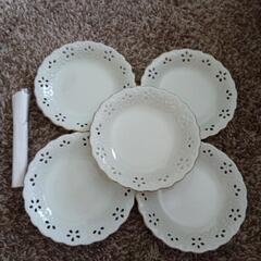 新品未使用品　たち吉　ケーキ皿セット　フォークの画像