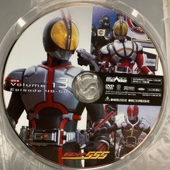 DVD仮面ライダーファイズ1〜13巻（完結）　の画像