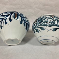 正規代理店 花瓶 飾り壺 2種 和多田のインテリア雑貨/小物《置物 (kaz) 工芸品