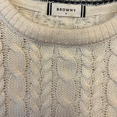 BROWNYメンズセーターMサイズの画像