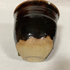 陶器　茶器　花瓶　唐津焼の画像