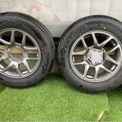 ジムニーJB64純正タイヤホイール4本新車外しの画像