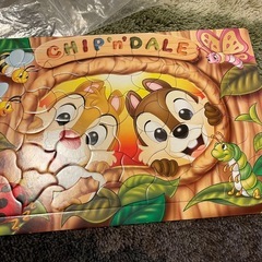 ディズニー　チップアンドデール　パズル