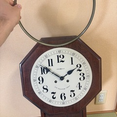 アンティーク時計　HOWARD MILLER regulator clockの画像