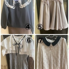 量産型　マルキューブランド　まとめ売り　服の画像