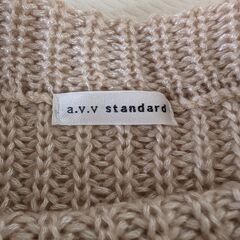 【決まりました】a.v.v standard  ニット　の画像
