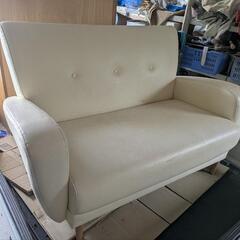 レザーばりのソファ　まもなく廃棄します。の画像