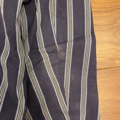Engineered Garments ネイビー ストライプ カバーオール/テーラードジャケットの画像