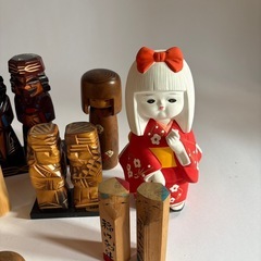 こけし　いろいろの画像