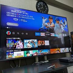 LG電子55型 4K 液晶テレビ NANO75JPA 足無し