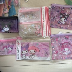 クロミ、マイメロ小銭入れ
