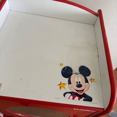 ミッキー　シェルフ　おもちゃ収納の画像