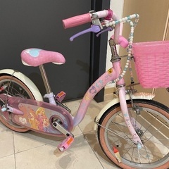 プリンセス　自転車　16インチ
