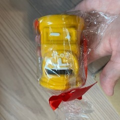 黄色のポスト貯金箱　新品