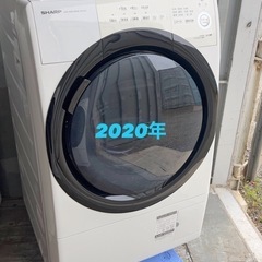 🔥🔥シャープ7kg20年🔥🔥→右開き✨❗️ 7kgドラム式洗濯機...