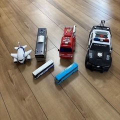 男の子バンザイ！はたらく車セット