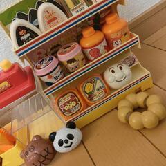 アンパンマン　お買い物ごっこ　レジスターの画像