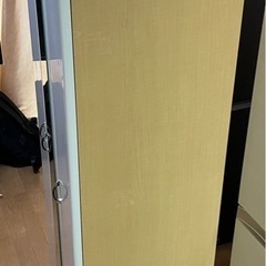 姿見付き収納棚の画像