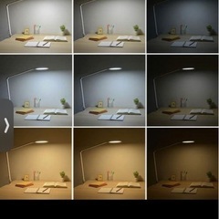  オーム電機 LEDアームライト 調光調色 AS-LDC6K-Wの画像