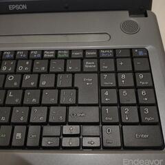 【成約 6/4 12時 お渡し済み】EPSON Endeavor SSD blu-ray ノートパソコンWindows11 Officeの画像