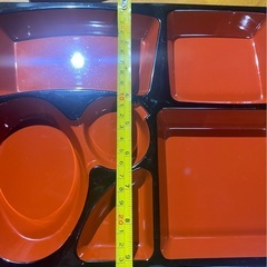蓋付き_お弁当箱_祝い膳用_5セットの画像
