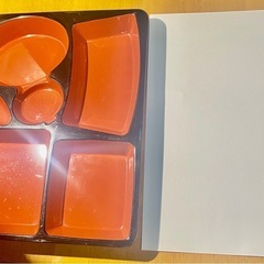 蓋付き_お弁当箱_祝い膳用_5セットの画像