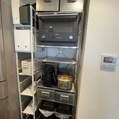 無印用品　ステンレスユニットシェルフ