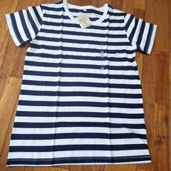 ボーダーTシャツ子供服の画像