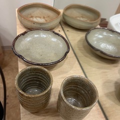 無料　差し上げます　和食器　お皿　湯呑み