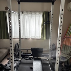 お引取り者決まりました パワーラック&バーベルダンベルフルセット限定