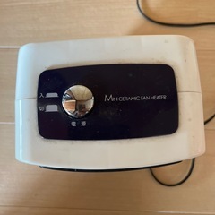 ミニファンヒーター　YAMAZEN 電気　暖房の画像