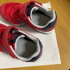 new balance ニューバランス　17.5センチの画像