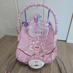 バウンサー　フィッシャープライス　ピンク　※プレイマットのおまけ付き※