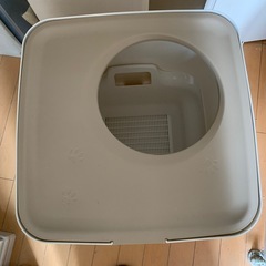 未使用に近い　
猫用システムトイレ 
