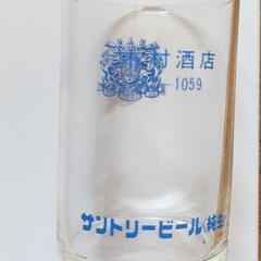 【昭和レトロ】サントリービール旧ロゴ入りグラス6個(未使用)の画像