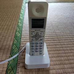 電話機FAX子機付きの画像