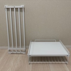 突っ張り棚&トースターラック
